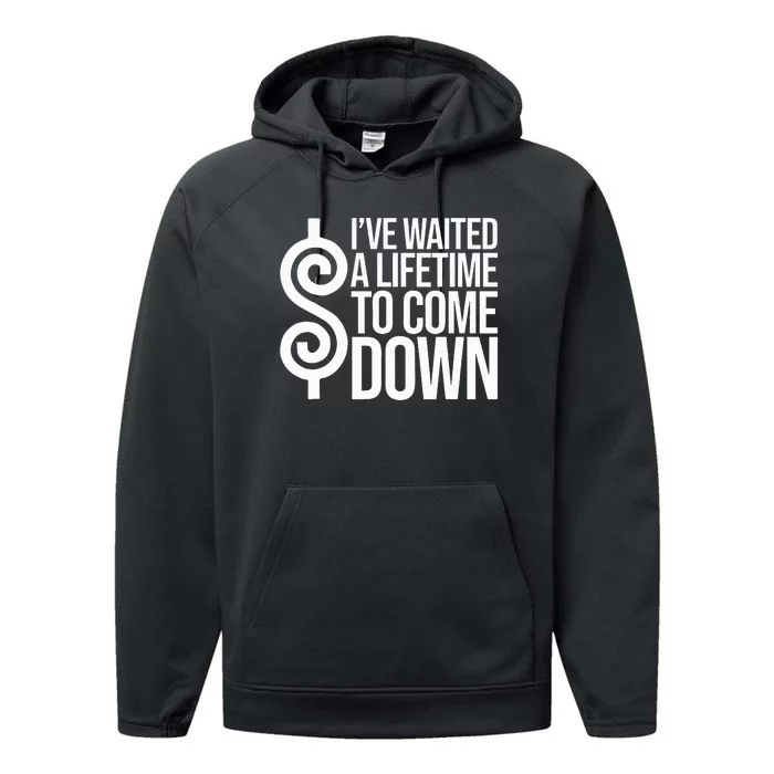 Pick Me Im Ready To Come On Down Funny Performance Fleece Hoodie