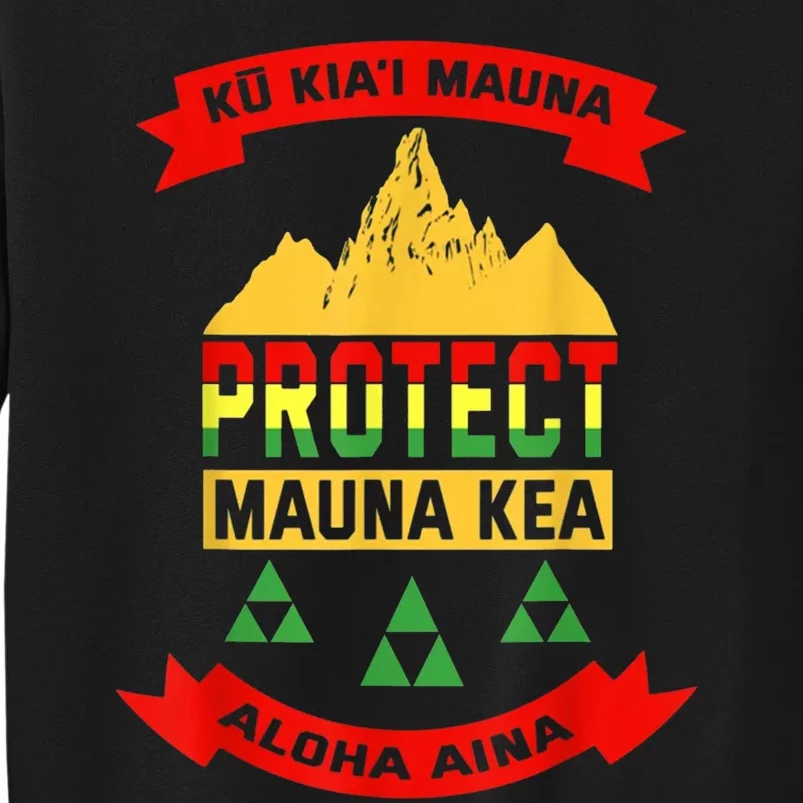 Protect Mauna Kea Shirts We Are Mauna Kea Ku Kiai Pareo Sweatshirt