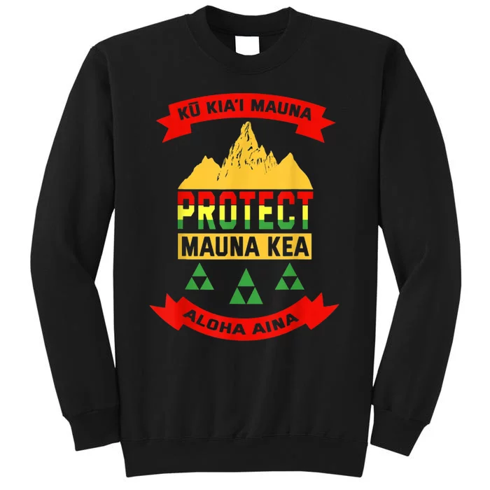 Protect Mauna Kea Shirts We Are Mauna Kea Ku Kiai Pareo Sweatshirt