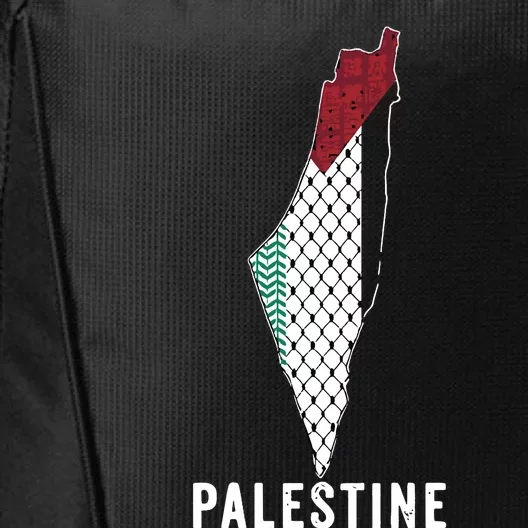 Palestine Map Kofeyah Palestine City Backpack