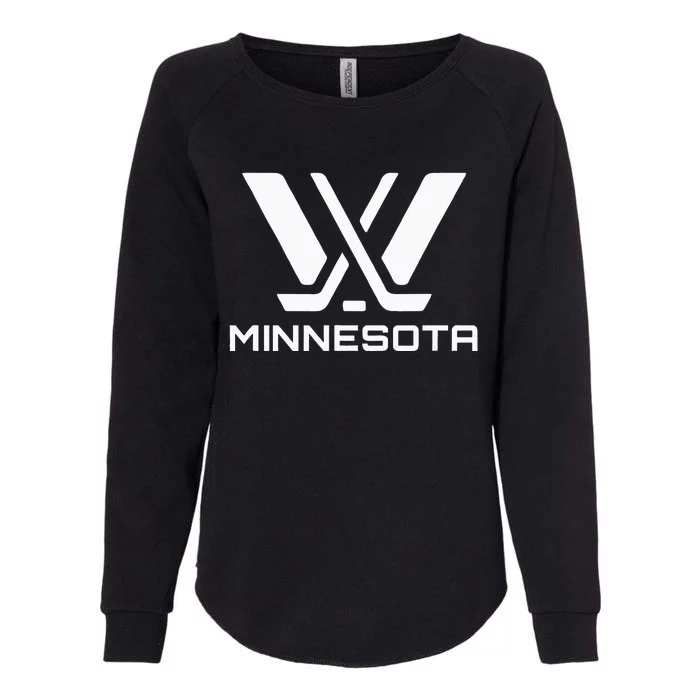 Pwhl Minnesota Logo Womens California Wash Sweatshirt