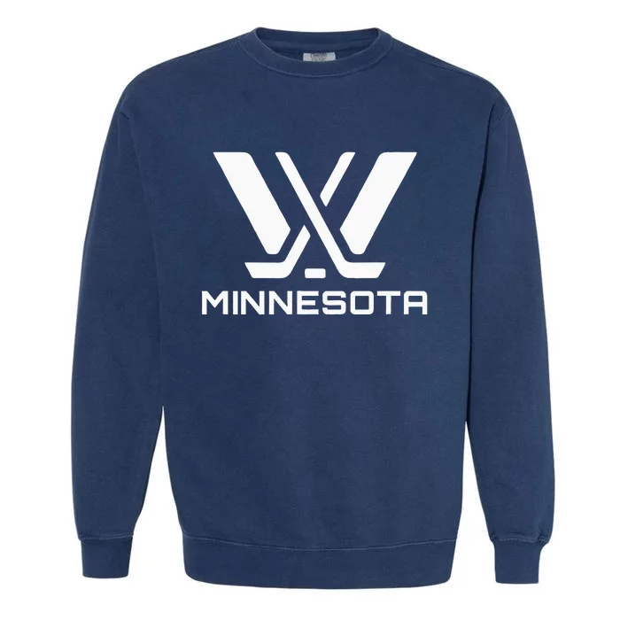 Pwhl Minnesota Logo Garment-Dyed Sweatshirt