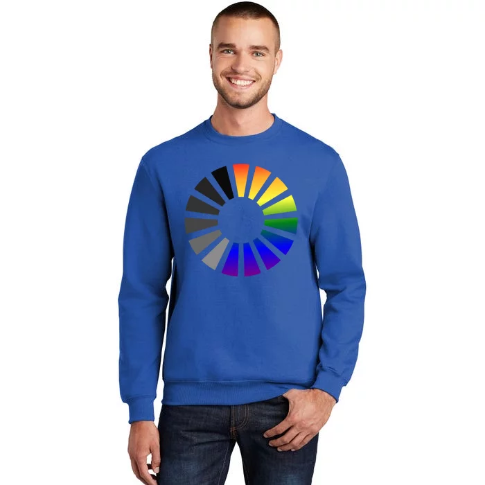 Pride Month Lgbt Pride Month Colors Lgbt Costume Lgbt Month Gift Tall Sweatshirt