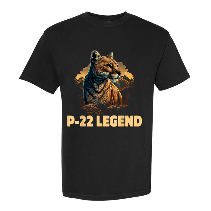 P22 Mountain Lion Silver Lake P22 Garment-Dyed Heavyweight T-Shirt