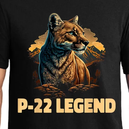 P22 Mountain Lion Silver Lake P22 Pajama Set