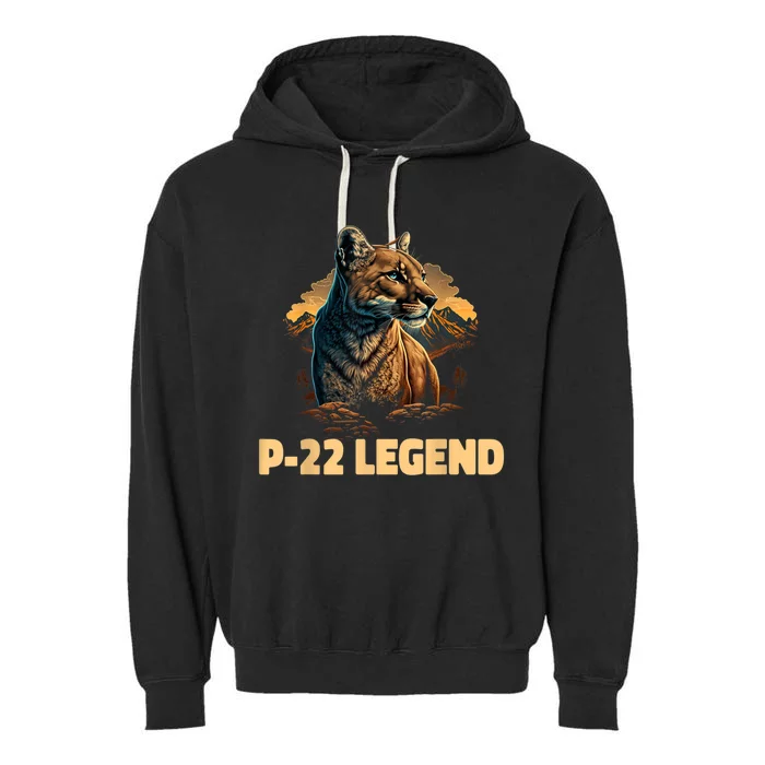 P22 Mountain Lion Silver Lake P22 Garment-Dyed Fleece Hoodie