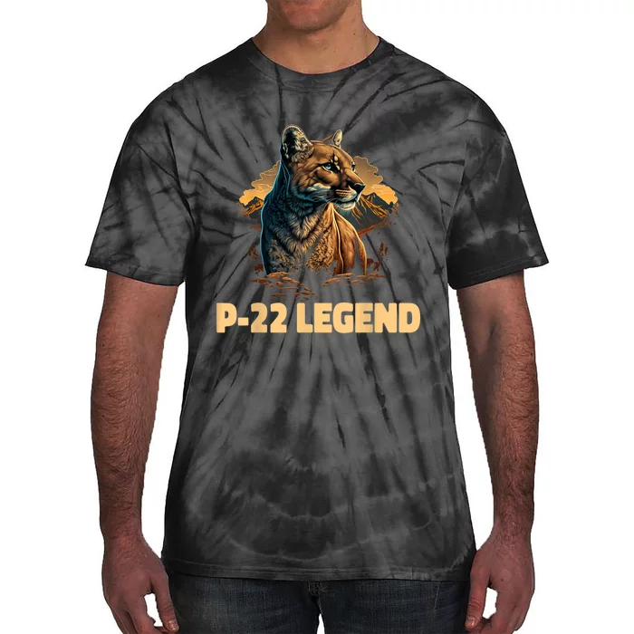 P22 Mountain Lion Silver Lake P22 Tie-Dye T-Shirt