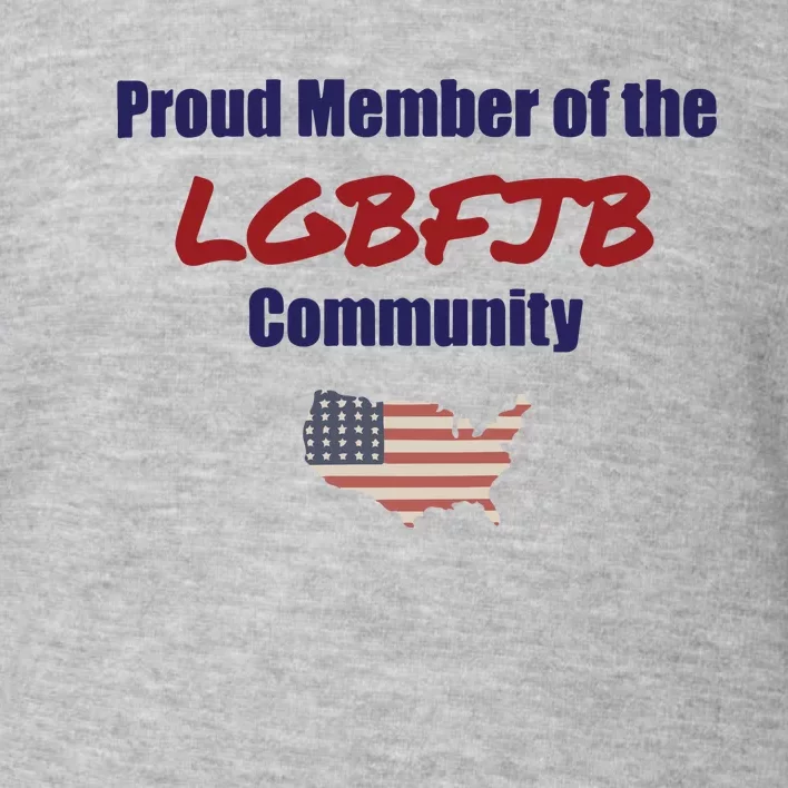 PROUD MEMBER LGBFJB Community Fulton County Indictment Toddler Sweatshirt