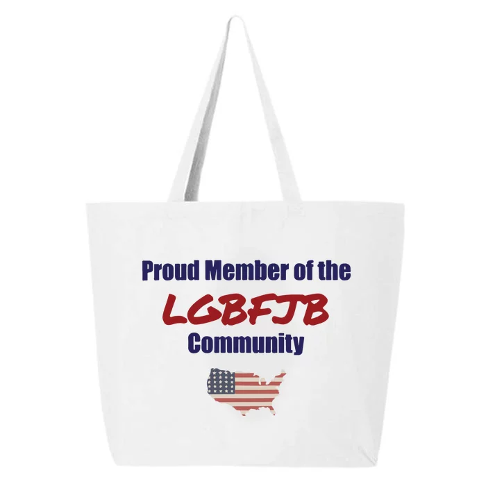 PROUD MEMBER LGBFJB Community Fulton County Indictment 25L Jumbo Tote