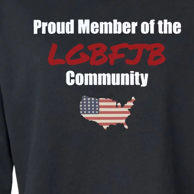 PROUD MEMBER LGBFJB Community Fulton County Indictment Cropped Pullover Crew