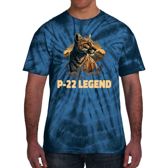 P22 Mountain Lion Silver Lake P22 Tie-Dye T-Shirt