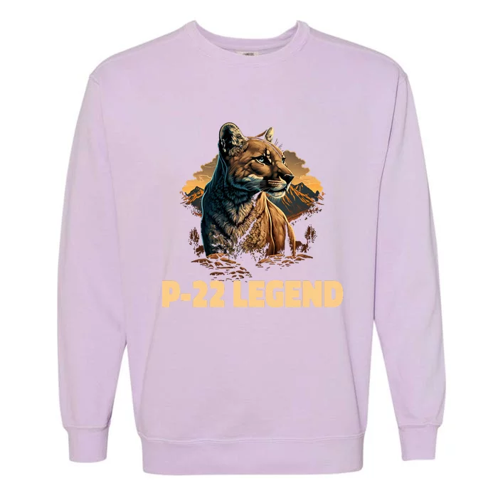 P22 Mountain Lion Silver Lake P22 Garment-Dyed Sweatshirt