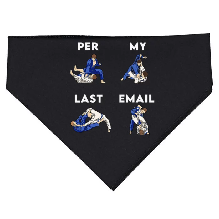 Per My Last Email Office Humor Meme Fight Punch Boxing USA-Made Doggie Bandana