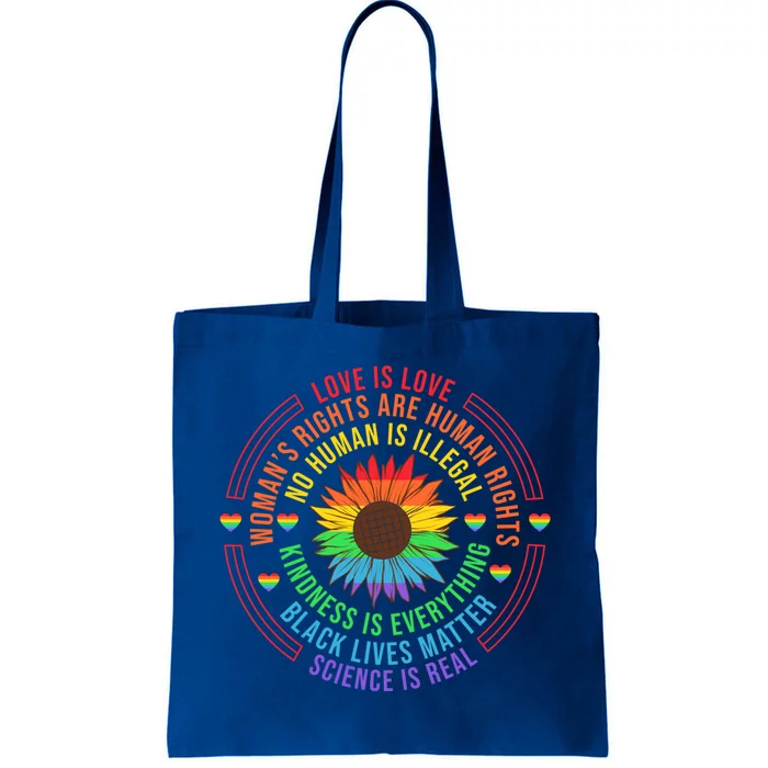 Pride Month Lgbt Flag Blm Rights Great Gift Tote Bag