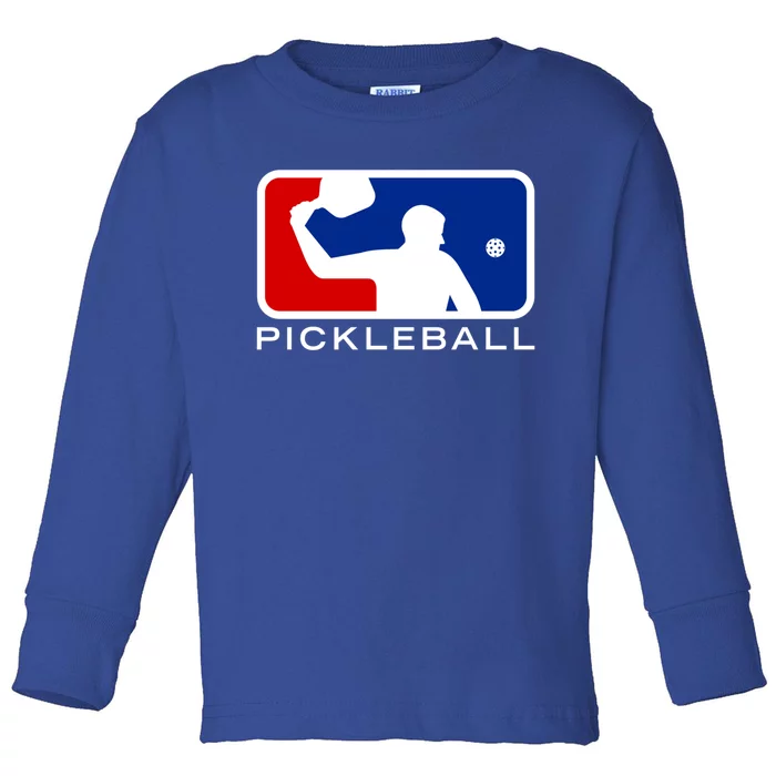 Pickleball Major Leagues Cool Gift Toddler Long Sleeve Shirt