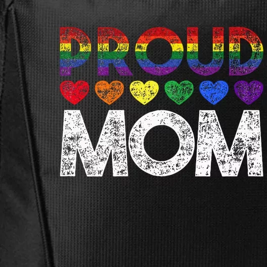 Proud Mom Lgbt City Backpack