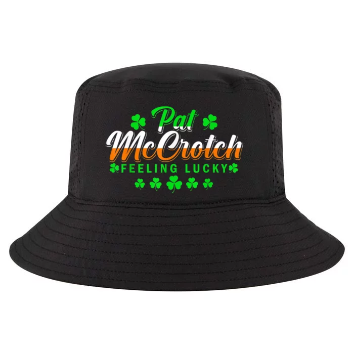 Pat McCrotch Luck Of The Irish Funny St Patricks Day Gifts Cool Comfort Performance Bucket Hat