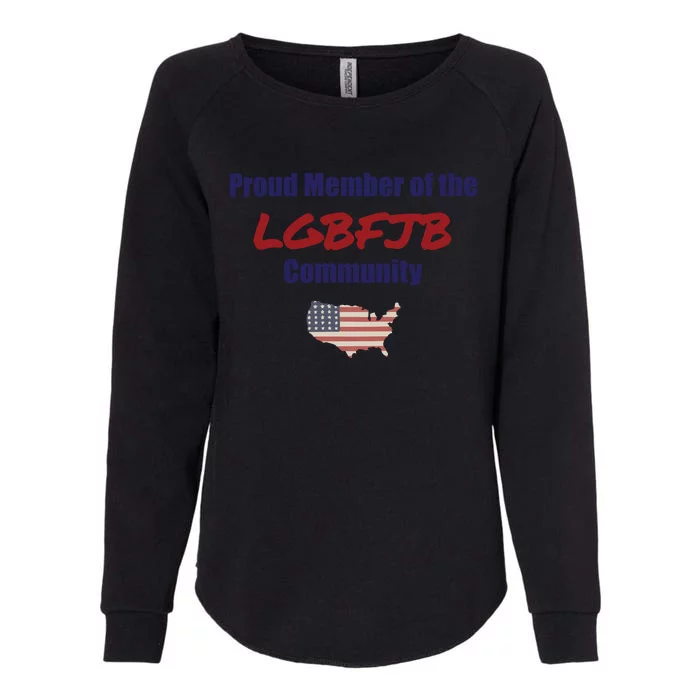 Proud Member Lgbfjb Community Fulton County Indictment Womens California Wash Sweatshirt