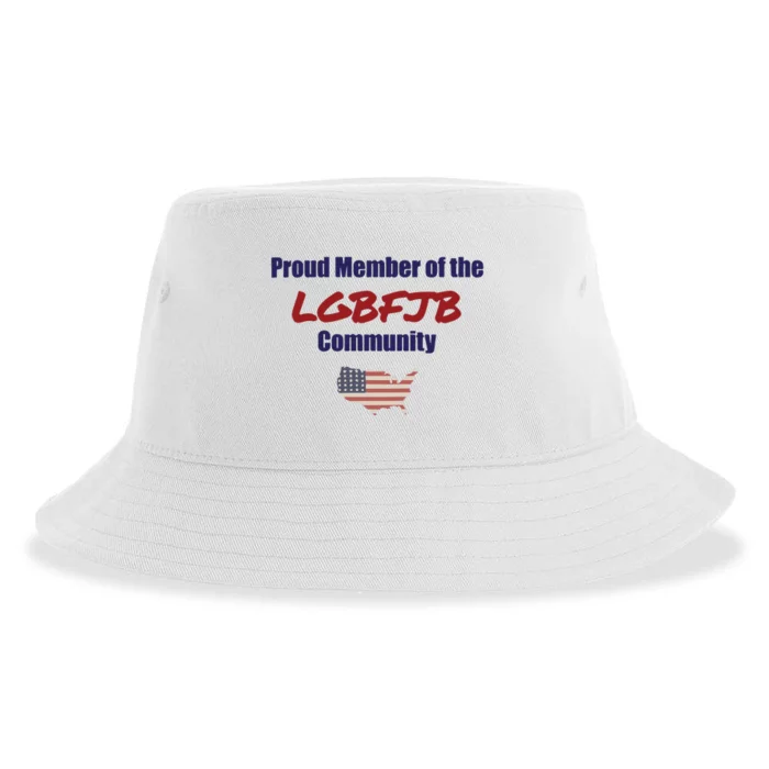 Proud Member Lgbfjb Community Fulton County Indictment Sustainable Bucket Hat