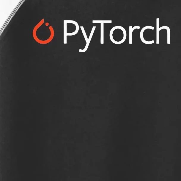 Pytorch Machine Learning Software For Developers Coders Toddler Fine Jersey T-Shirt