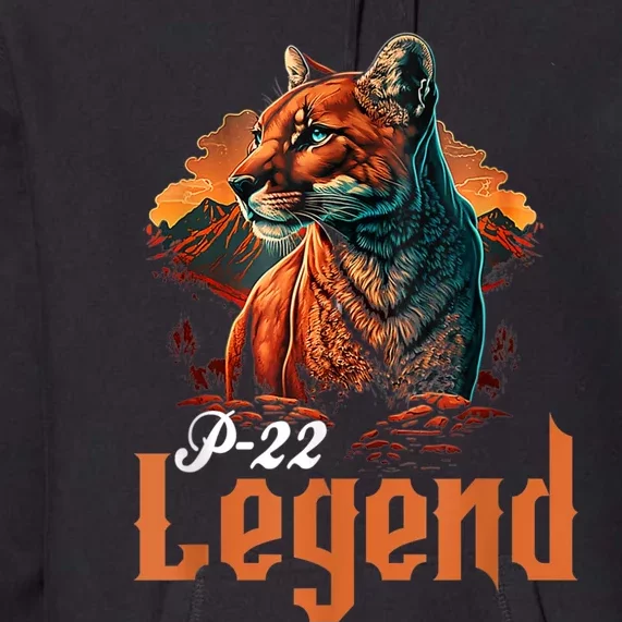 P22 Mountain Lion Silver Lake P22 Premium Hoodie