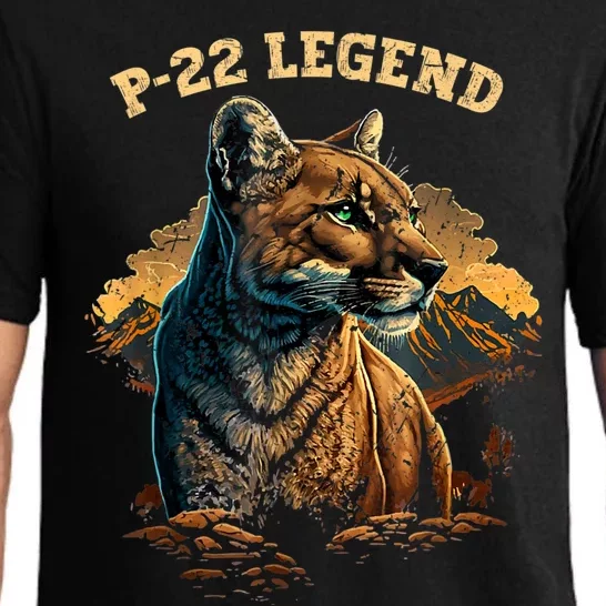 P22 Mountain Lion Silver Lake P22 Pajama Set