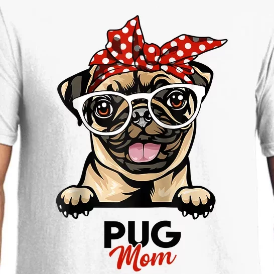 Pug Mom Mothers Day Dog Lovers Gifts For Women Pajama Set