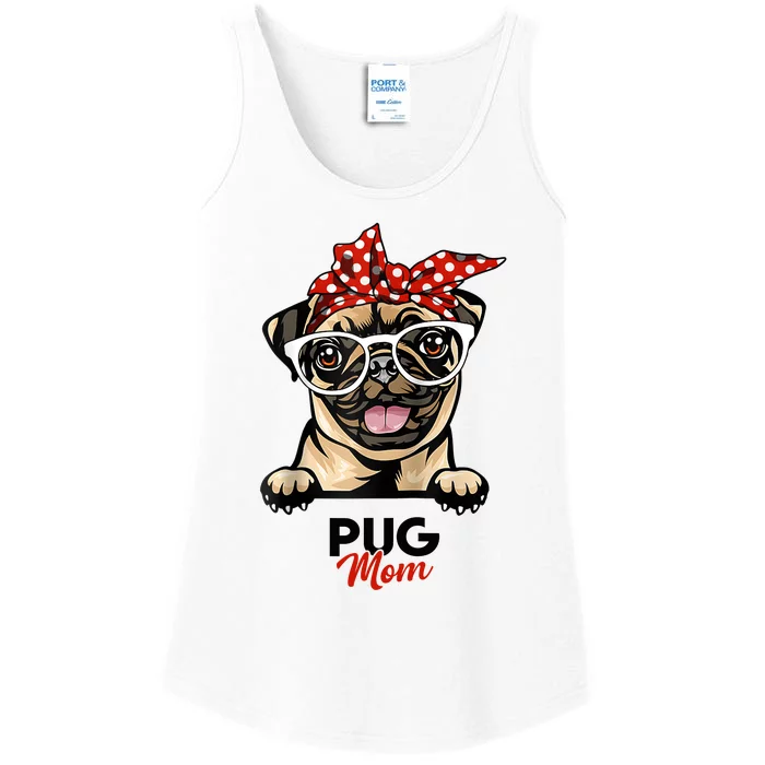 Pug Mom Mothers Day Dog Lovers Gifts For Women Ladies Essential Tank