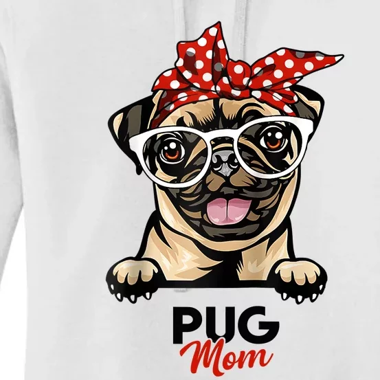 Pug Mom Mothers Day Dog Lovers Gifts For Women Women's Pullover Hoodie