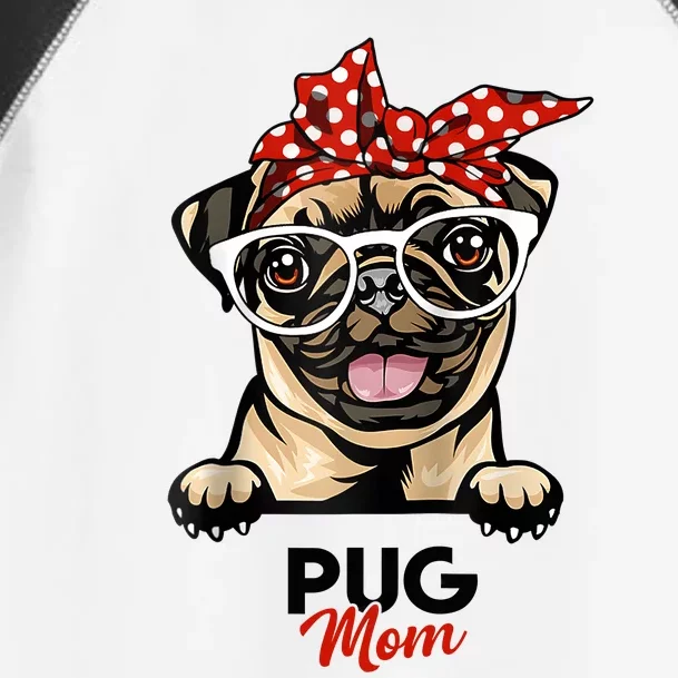 Pug Mom Mothers Day Dog Lovers Gifts For Women Toddler Fine Jersey T-Shirt