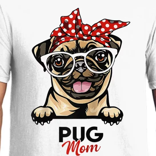 Pug Mom Mothers Day Dog Lovers Gifts For Wo Pajama Set