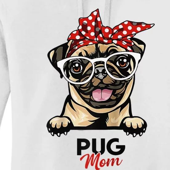 Pug Mom Mothers Day Dog Lovers Gifts For Wo Women's Pullover Hoodie