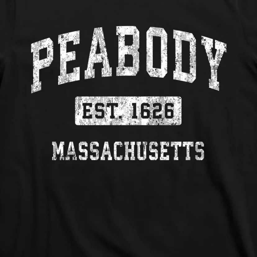 Peabody Massachusetts Ma Vintage Established Sports T-Shirt