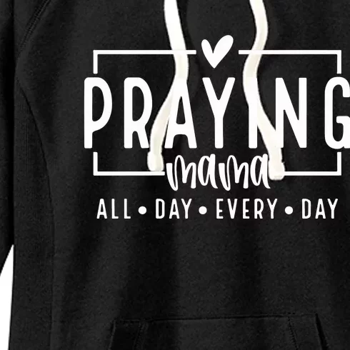 Praying Mama Mom Love Like Jesus Women's Fleece Hoodie