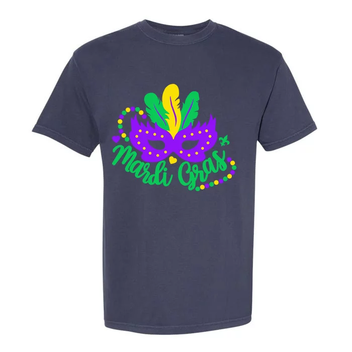 Princess Masquerade Mask Mardi Gras Garment-Dyed Heavyweight T-Shirt