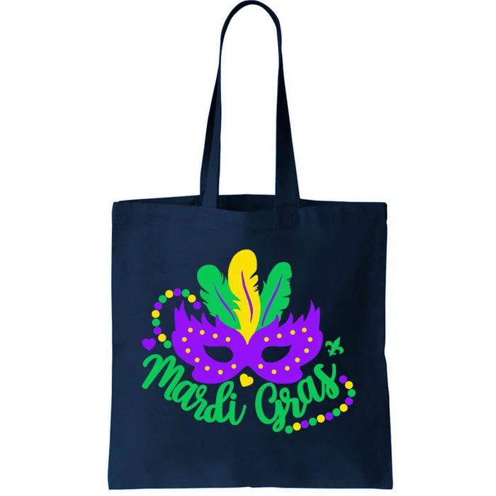 Princess Masquerade Mask Mardi Gras Tote Bag