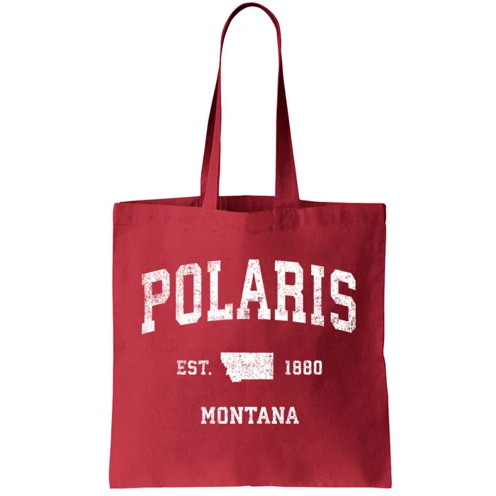 Polaris Montana Mt Vintage Sports Tote Bag