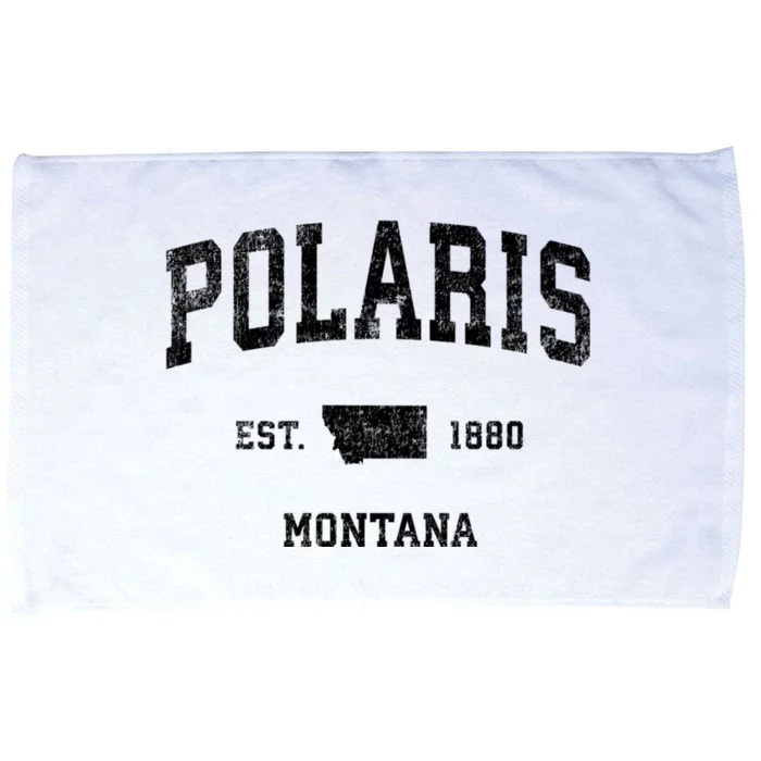 Polaris Montana Mt Vintage Sports Microfiber Hand Towel