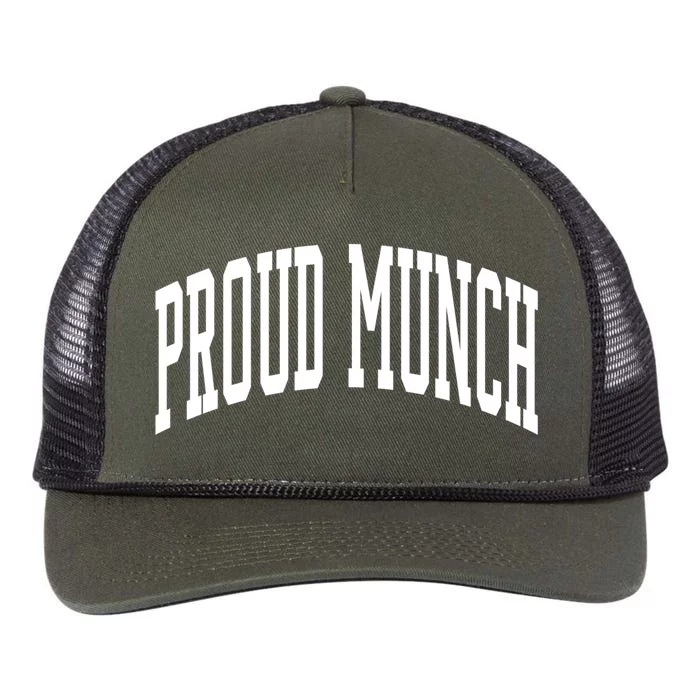 Proud Munch Meaningful Gift Retro Rope Trucker Hat Cap