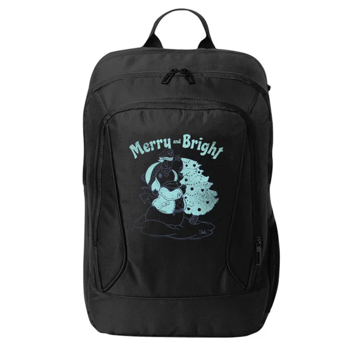 Precious Mots Merry And Bright Christmas Tree Cool Gift City Backpack