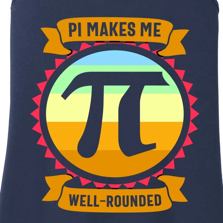 Pie Makes Me Well Rounded Pie Day 3.14 Ladies Essential Tank