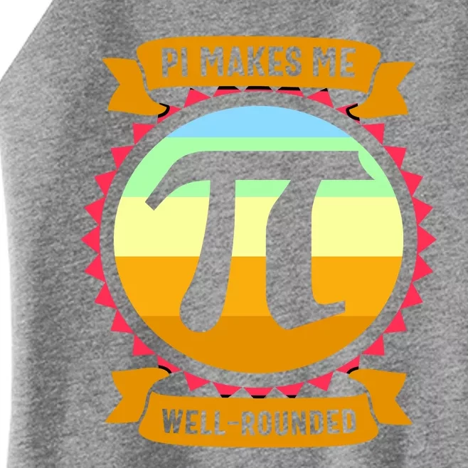 Pie Makes Me Well Rounded Pie Day 3.14 Women’s Perfect Tri Rocker Tank