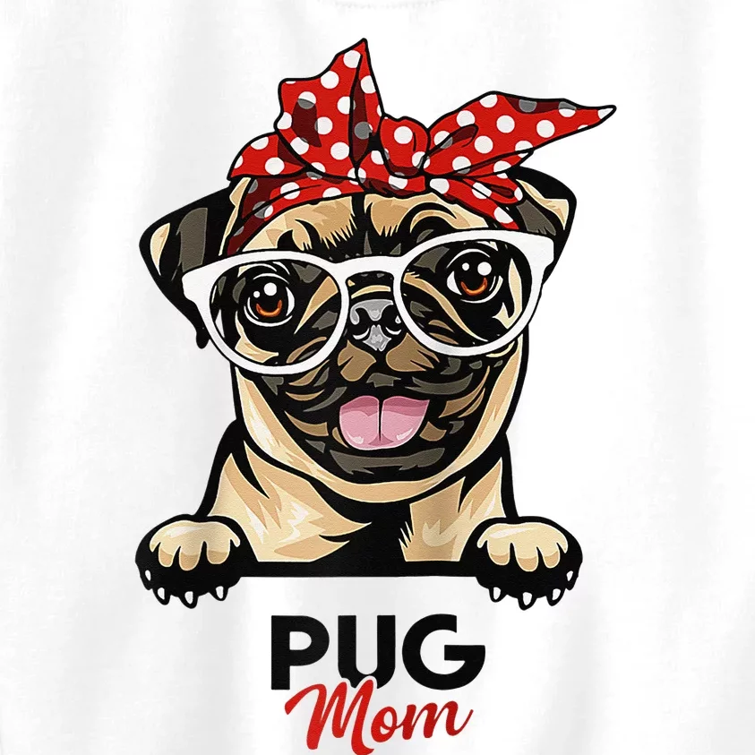 Pug Mom Mothers Day Dog Lovers Gifts For Kids Sweatshirt