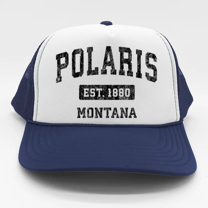 Polaris Montana Mt Vintage Sports Trucker Hat