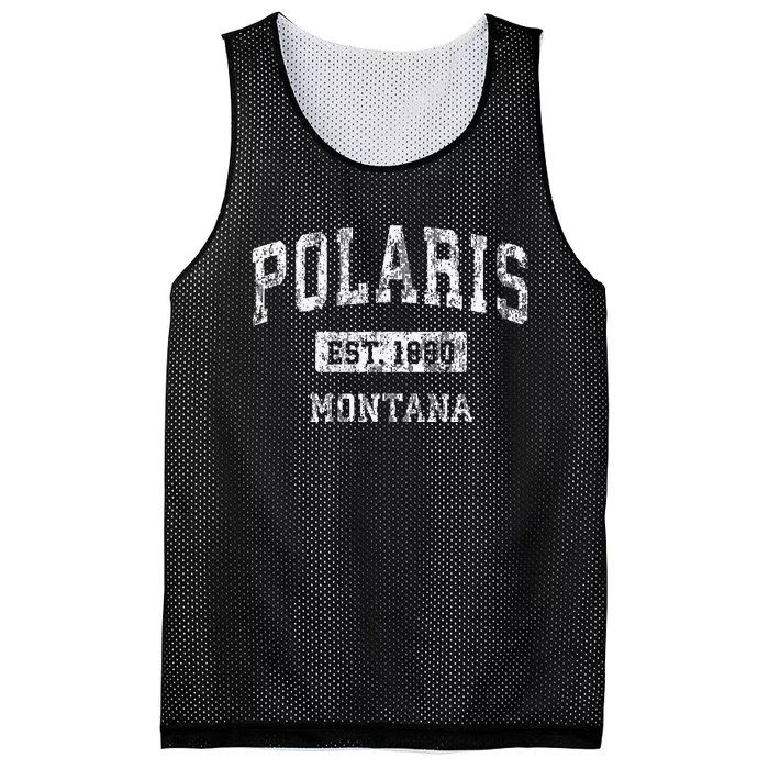 Polaris Montana Mt Vintage Sports Established Mesh Reversible Basketball Jersey Tank