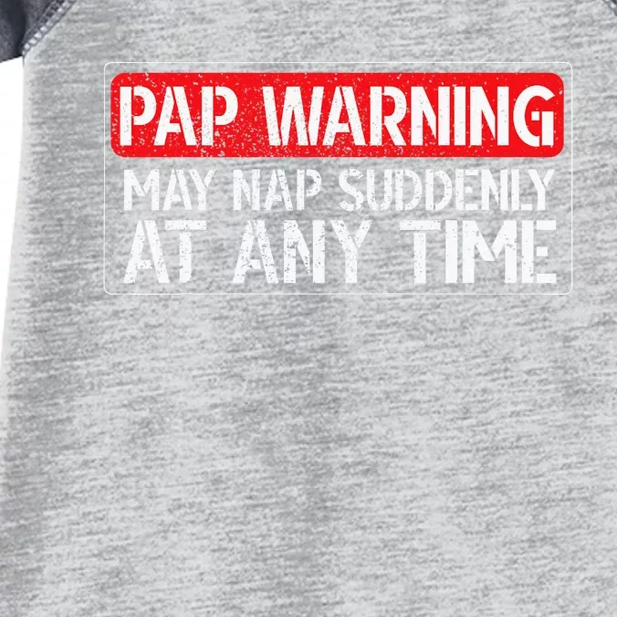 Pap May Nap Suddenly Pap Grandpa Pap Grandfather Infant Baby Jersey Bodysuit