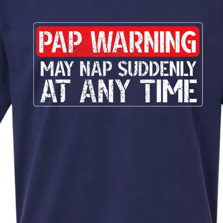 Pap May Nap Suddenly Pap Grandpa Pap Grandfather Sueded Cloud Jersey T-Shirt