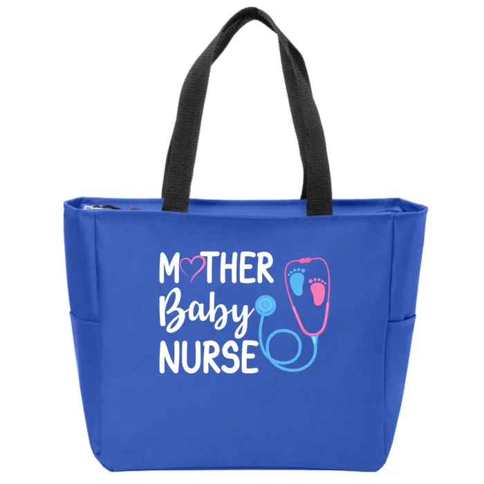 Postpartum Mother Nurse Mom Funny Nursing Students Gift Zip Tote Bag