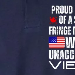 Proud Member Of Fringe Minority: America And Canada Together Softstyle Adult Sport Polo