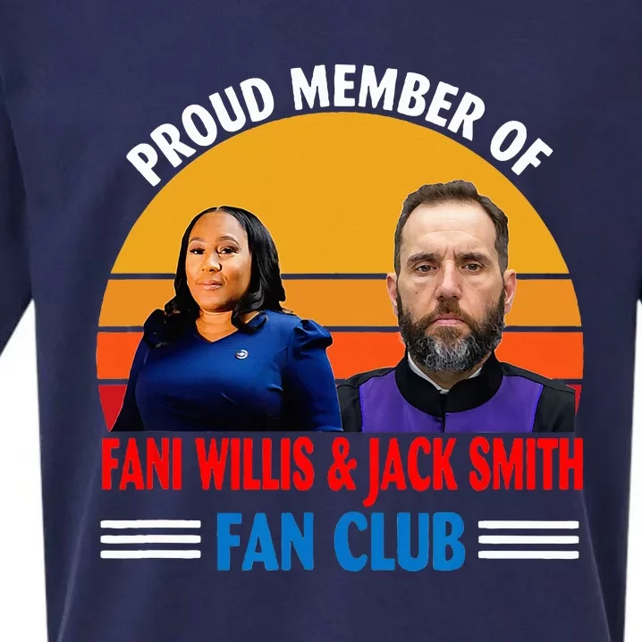 Proud Member Of Fani Willis And Jack Smith Fan Club Sueded Cloud Jersey T-Shirt